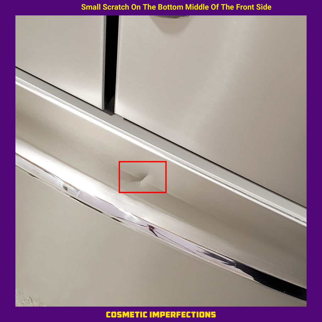 Pictures of Frigidaire 27.8-cu ft French Door Refrigerator with Dual Ice Maker (Fingerprint Resistant Stainless Steel) ENERGY STAR GRFS2853AF - Scratch & Dent (Minor) - Neu Appliance Outlet - Discount Appliance Outlet in Austin, Tx