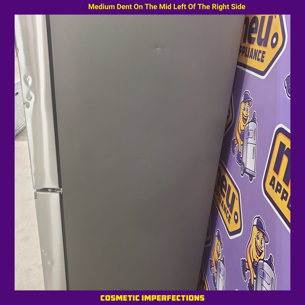 Pictures of Counter Depth Fingerprint Resistant Stainless Steel ENERGY STAR Samsung 22.8 cu. ft. 4 Door Flex Refrigerator with Beverage Center - Scratch & Dent - Major - Neu Appliance Outlet - Discount Appliance Outlet in Austin, Tx
