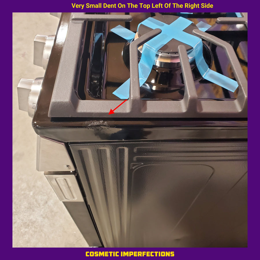 LG 5.8 cu. ft. Smart Wi-Fi Enabled Fan Convection Gas Range with Air Fry & EasyClean® 21SD026 - LRGL5823S - Scratch & Dent (Minor)
