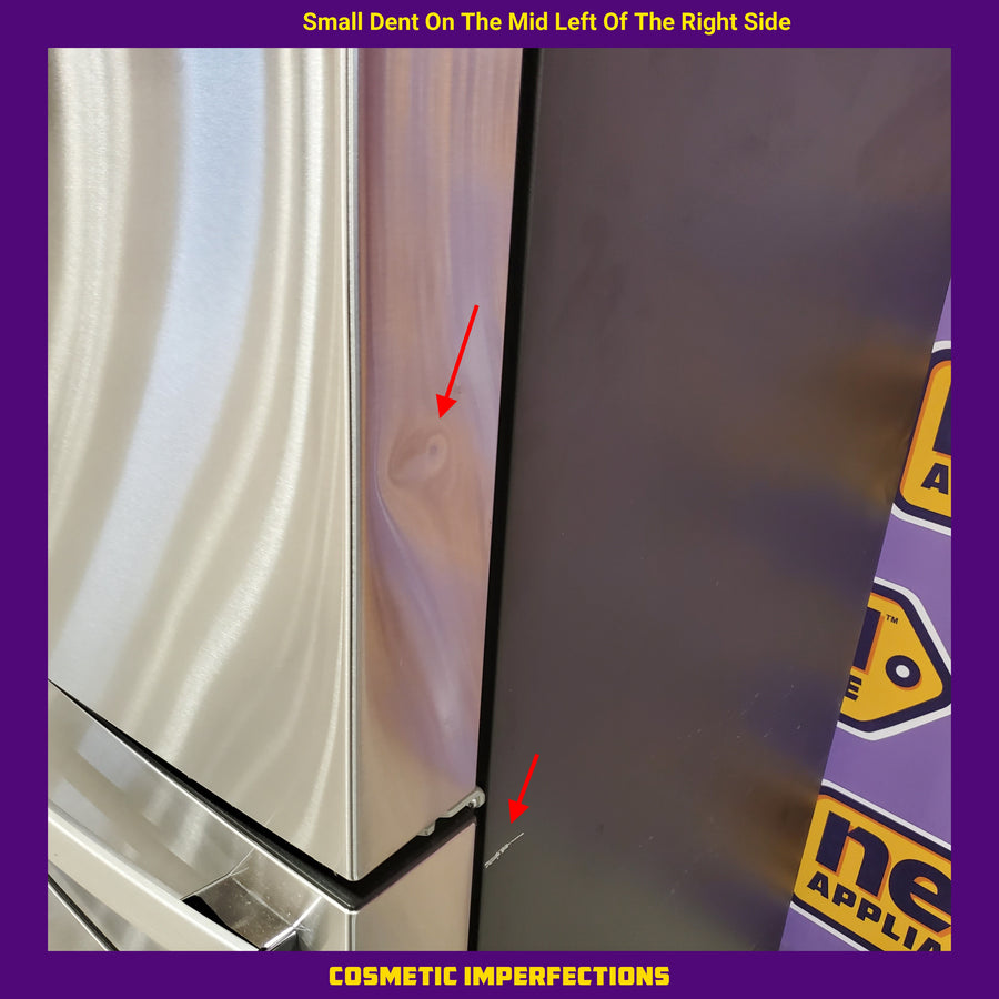 GE 23.2 cu. ft. Counter-Depth Fingerprint Resistant 4-Door French-Door Refrigerator w/ Dual-Dispense AutoFill Pitcher 31133SD135 - PJE23BYWFS - Scratch & Dent (MInor)