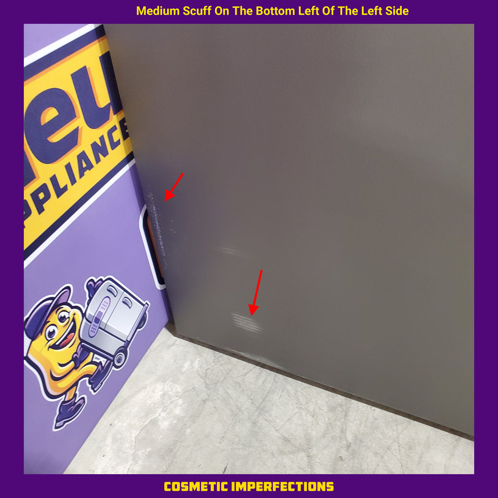 Pictures of Samsung 28-cu ft 4-Door ENERGY STAR Smart French Door Refrigerator with Ice Maker in Fingerprint Resistant Stainless Steel 4SD423 - RF28R7201SR - Scratch and Dent (Minor) - Neu Appliance Outlet - Discount Appliance Outlet in Austin, Tx