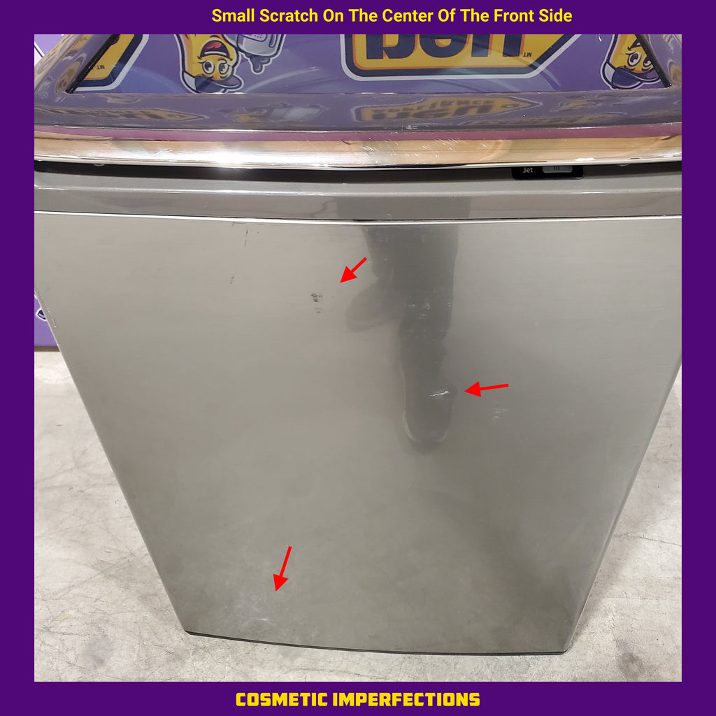 Pictures of Samsung 4.5 cu. ft. Capacity Top Load Washer with Active WaterJet in Platinum 1CR03077 - WA45T3400AP - Certified Refurbished - Neu Appliance Outlet - Discount Appliance Outlet in Austin, Tx