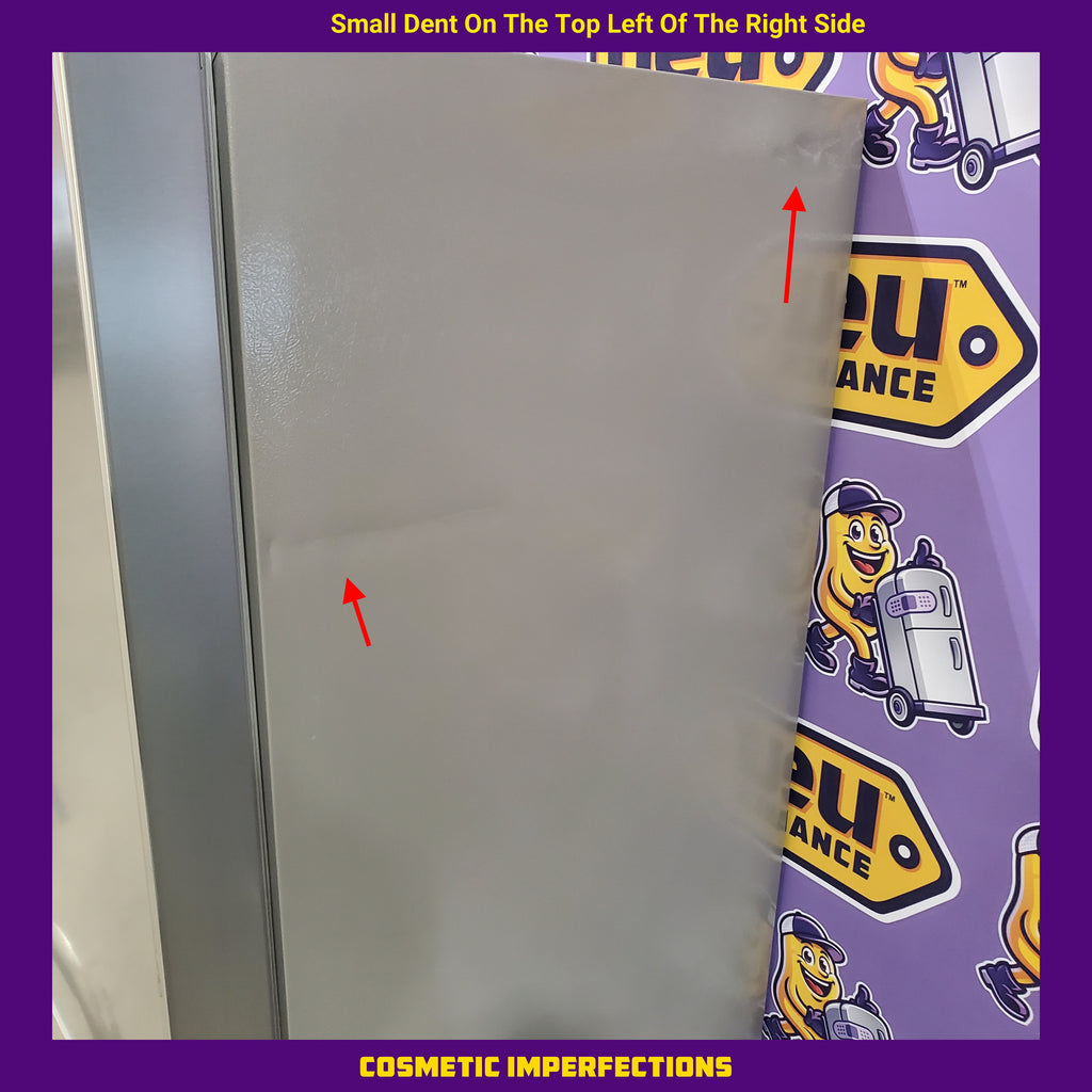 Pictures of Frigidaire 27.8-cu ft ENERGY STAR French Door Refrigerator with Dual Ice Maker in Fingerprint Resistant Stainless Steel GRFS2853AF - Scratch & Dent (Minor) - Neu Appliance Outlet - Discount Appliance Outlet in Austin, Tx