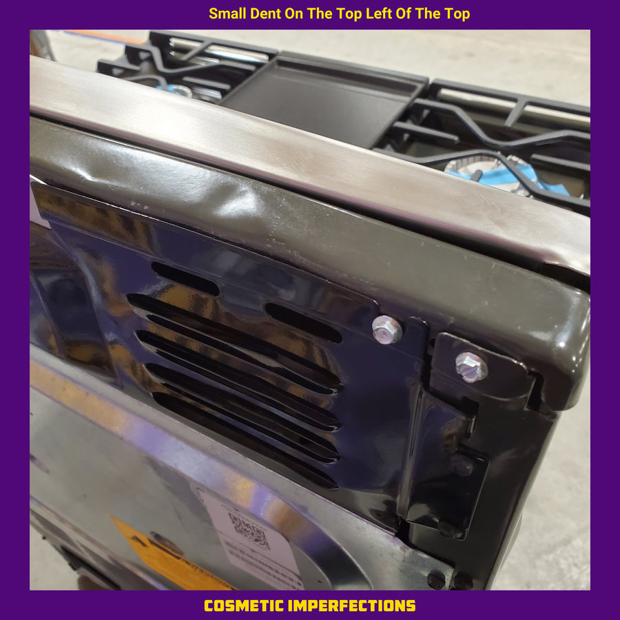 GE Free-Standing Gas Double Oven Convection Range 5SD88 - JGBS86SPSS - Scratch & Dent (Minor)
