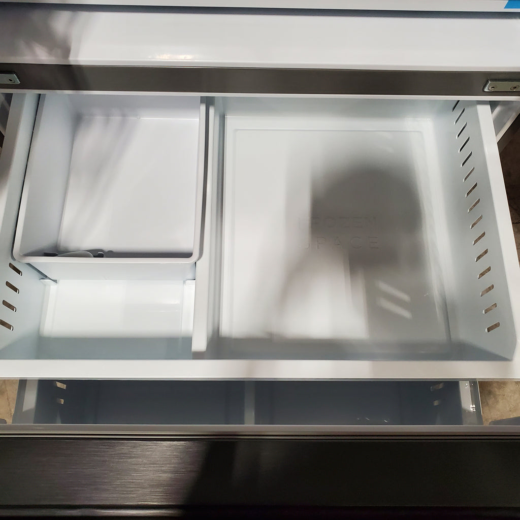 Midea Energy Star 29 cu. ft. OneTouch AutoFill™ French Door Refrigerator in Stainless Steel 3SD496 - MRF29D9BST - Scratch & Dent (Minor)