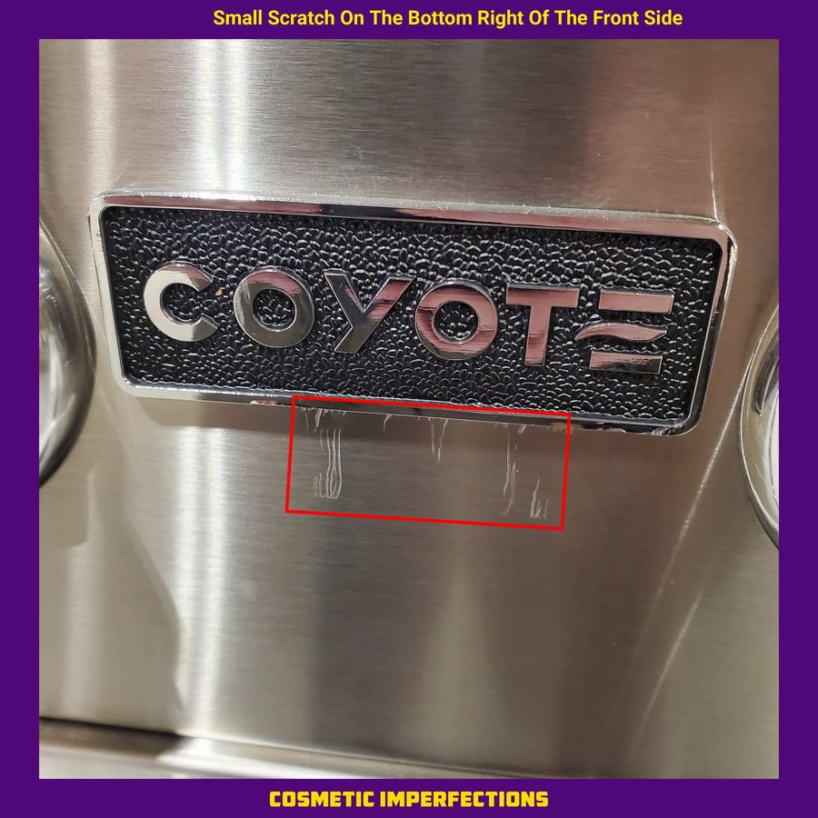 Coyote C-Series 35.5" Built-In Gas Grill in Stainless Steel 1118351 - C2C36LP - Scratch & Dent (Moderate)