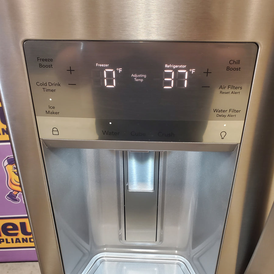 Frigidaire Gallery 22 Cu. Ft. 4-Door Counter-depth French Door Refrigerator with Ice Maker (Fingerprint Resistant Stainless Steel) ENERGY STAR GRMC2273CF - Open Box