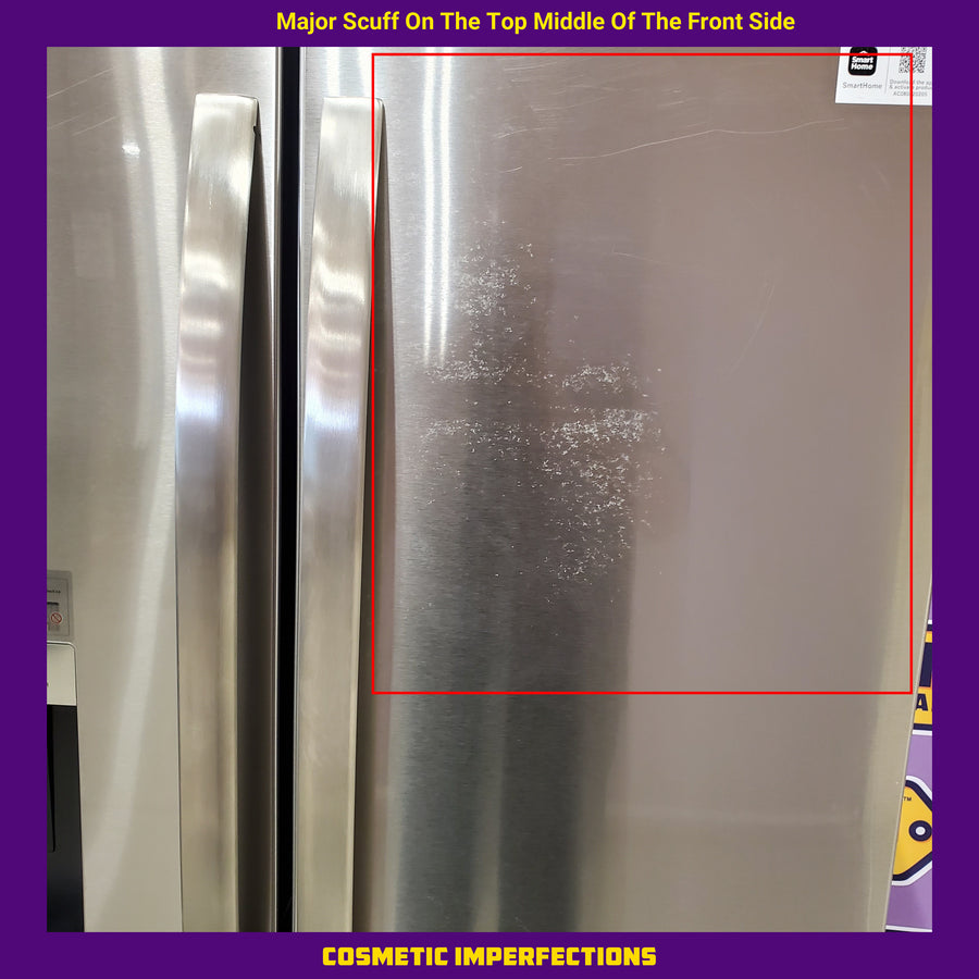 Midea Energy Star 29 cu. ft. OneTouch AutoFill™ French Door Refrigerator in Stainless Steel 22442649 - MRF29D9BST - Scratch & Dent (Moderate)