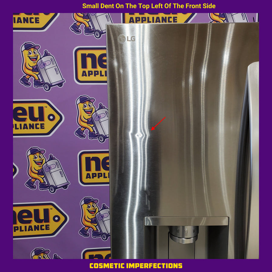 LG Counter-Depth MAX™ with Zero Clearance™ 3-Door French Door Refrigerator with Thin Door Design LF24Z6530S - Scratch & Dent (Moderate)