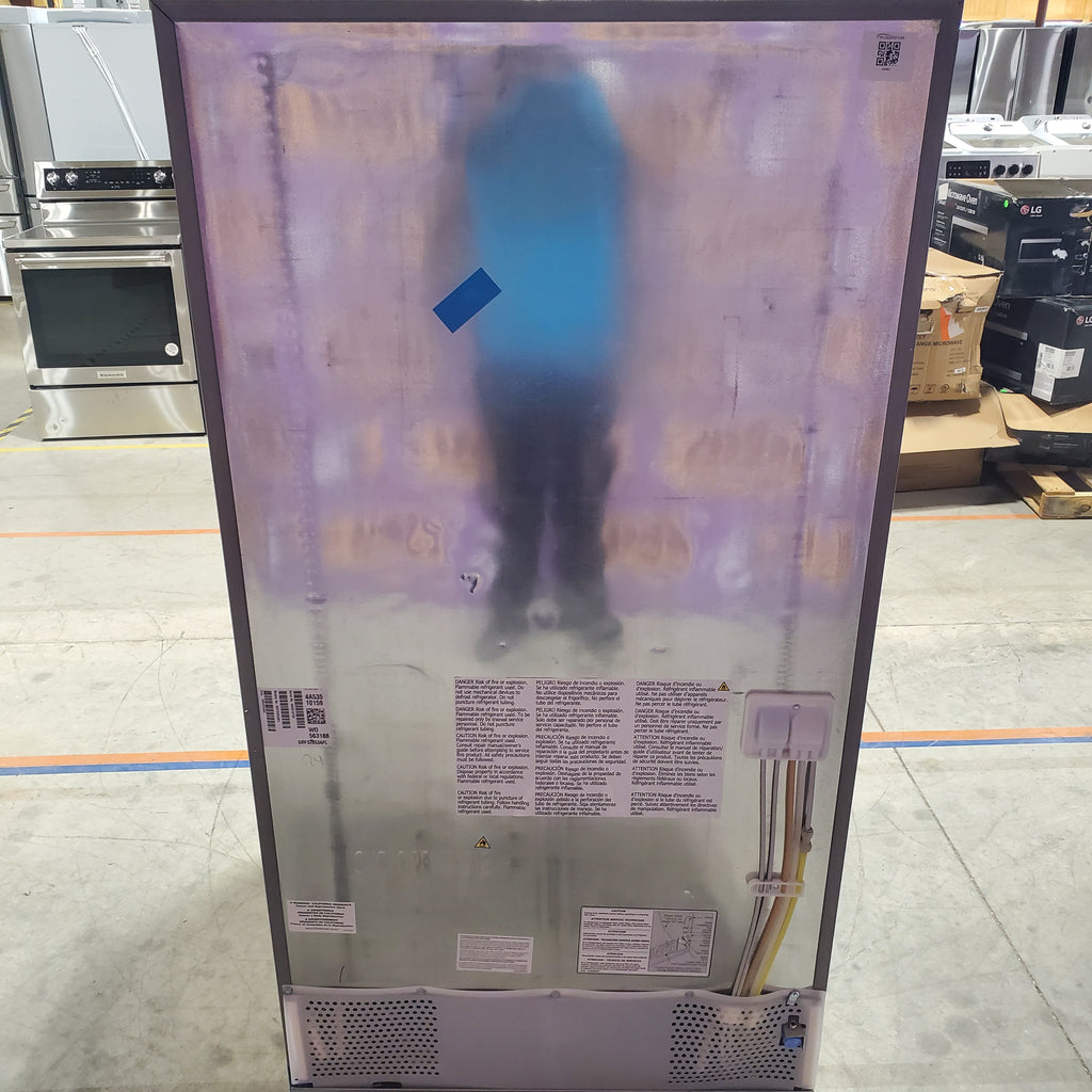 Frigidaire 27.8-cu ft ENERGY STAR French Door Refrigerator with Dual Ice Maker in Fingerprint Resistant Stainless Steel 3SD867 - GRFS2853AF - Scratch & Dent (Minor)