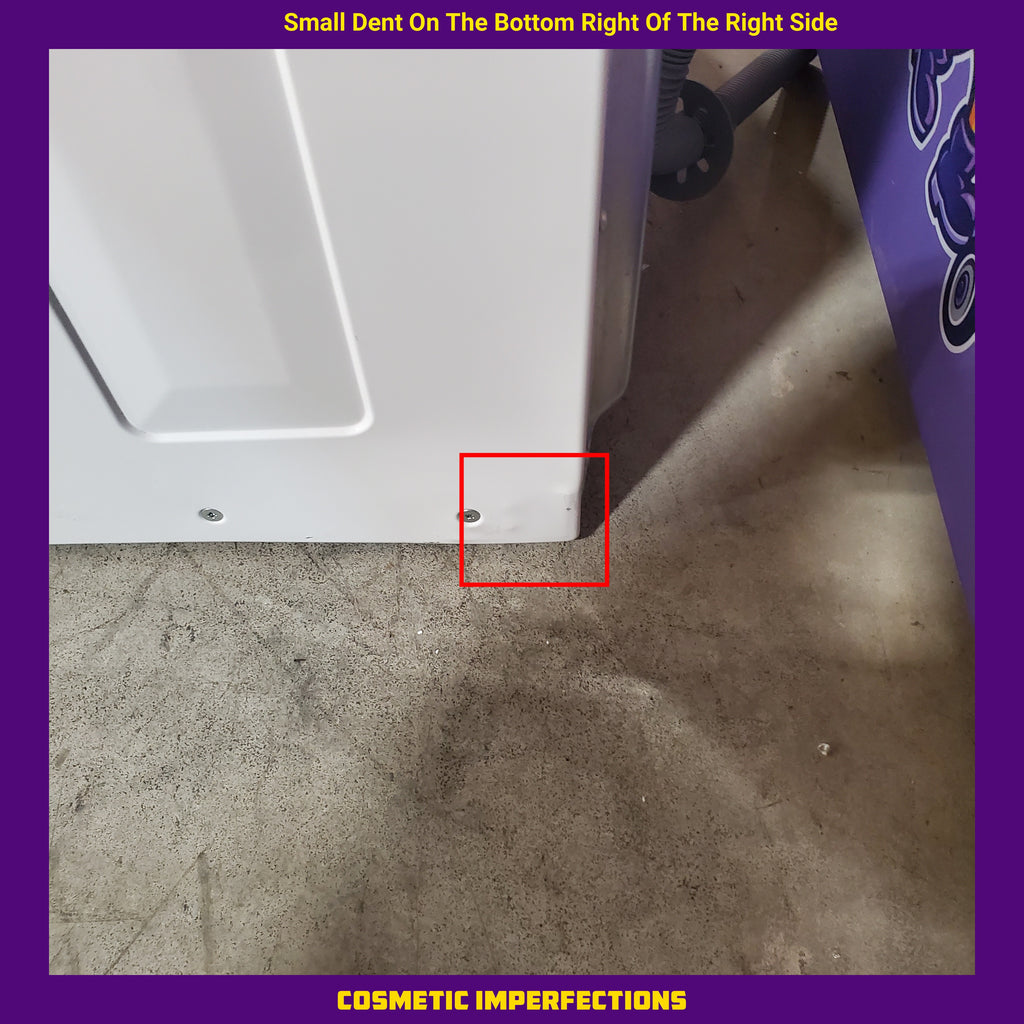 Pictures of Frigidaire Electric Washer/Dryer Laundry Center - 3.9 Cu. Ft Washer and 5.5 Cu. Ft. Dryer FLCE7522AW - Scratch & Dent (Minor) - Neu Appliance Outlet - Discount Appliance Outlet in Austin, Tx