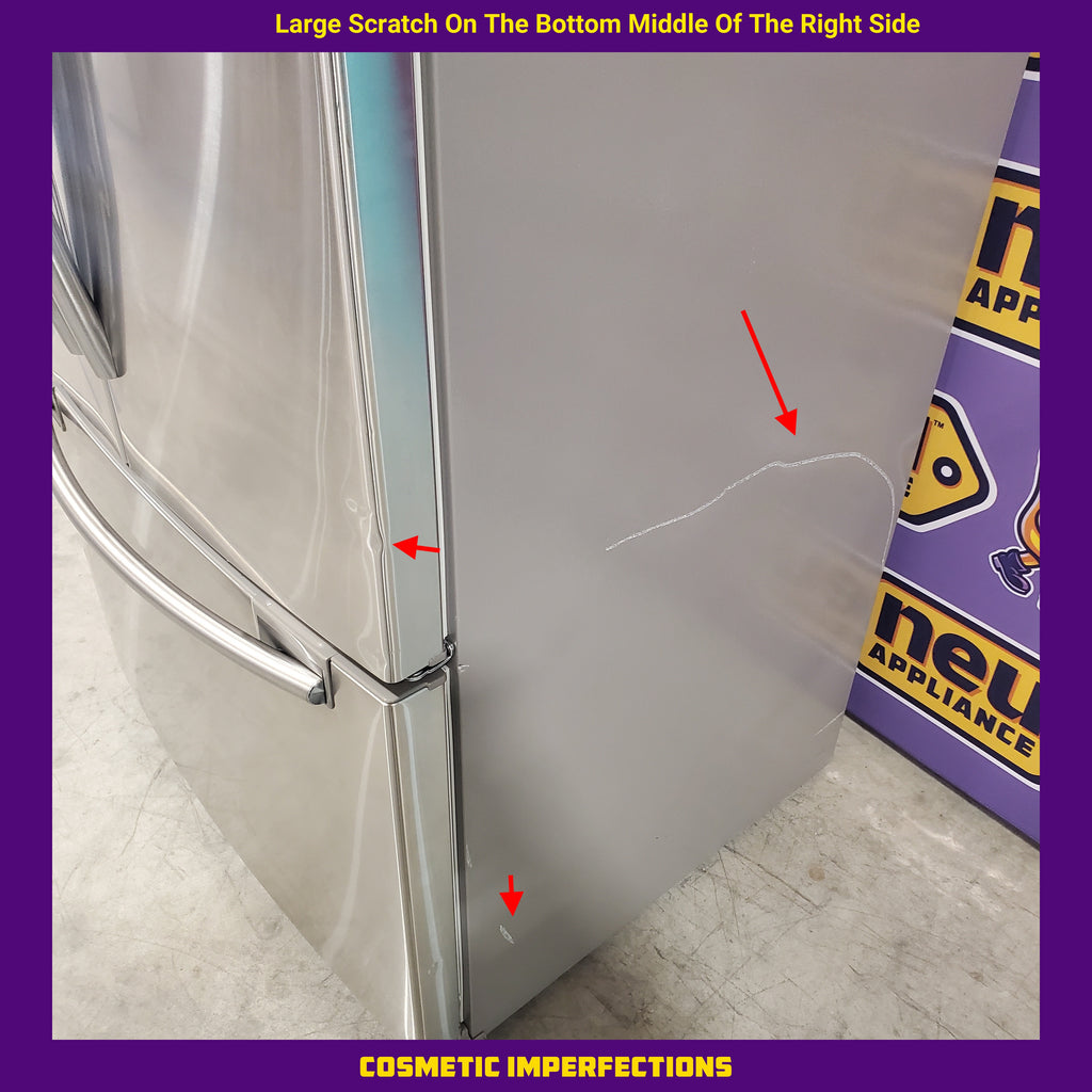 Pictures of Samsung 25.7-cu ft French Door Refrigerator with Dual Ice Maker, Water and Ice Dispenser (Stainless Steel) ENERGY STAR-RF268ABRS-Certified Refurbished - Neu Appliance Outlet - Discount Appliance Outlet in Austin, Tx