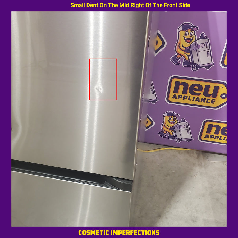 Midea Energy Star 29 cu. ft. OneTouch AutoFill™ French Door Refrigerator in Stainless Steel 22231SD311 - MRF29D9BST - Scratch & Dent (Major)