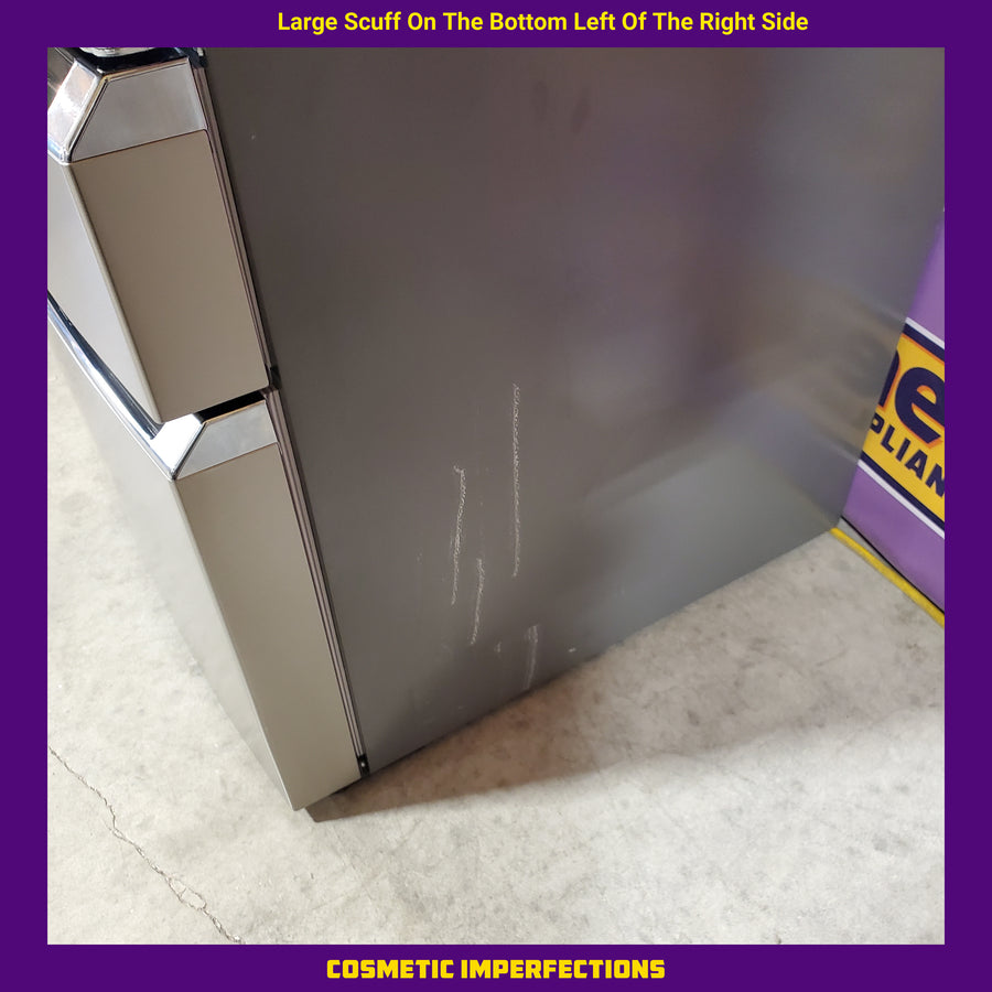 Frigidaire Gallery 26 Cu. Ft. Standard-Depth 4-Door French Door Refrigerator in Fingerprint Resistant Stainless Steel GRMS2773AF - Scratch & Dent (Minor)