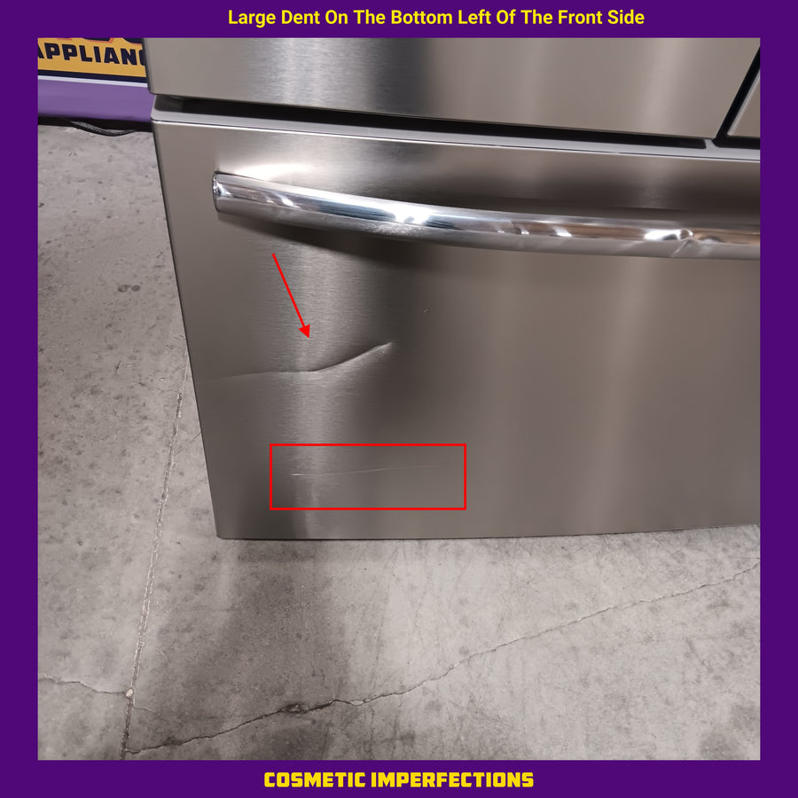 Frigidaire Gallery 28 Cu. Ft. Standard-Depth French Door Refrigerator in Stainless Steel 22231SD308 - GRFS2853AFL - Scratch & Dent (Major)