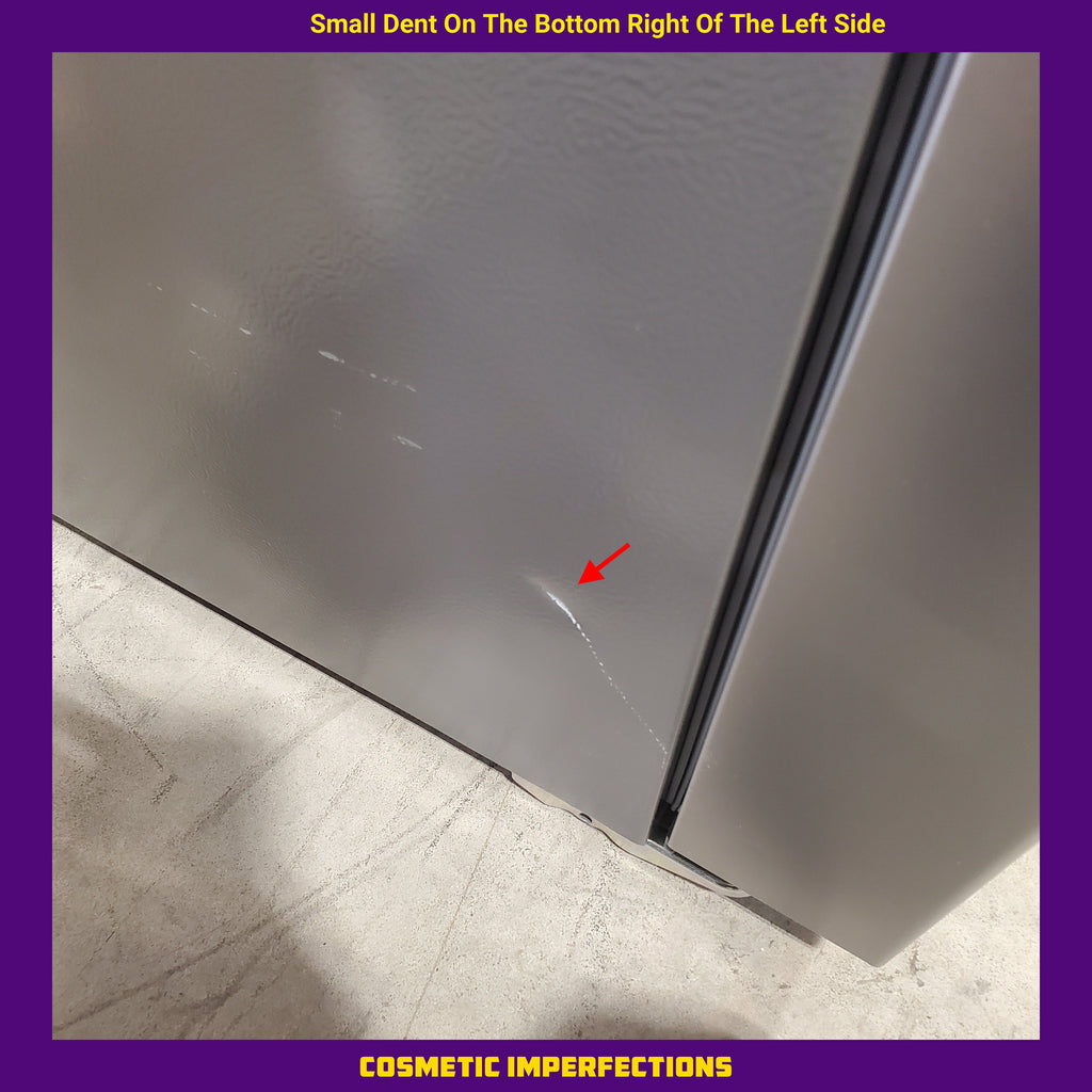 Pictures of Hisense PureFlat Standard-Depth 25.4-cu ft 3.0 -Door French Door Refrigerator with Dual Ice Maker with Water and Ice Dispenser ( Fingerprint Resistant Stainless Steel ) ENERGY STAR-HRF254N6DSE-Scratch and Dent(Minor) - Neu Appliance Outlet - Discount Appliance Outlet in Austin, Tx