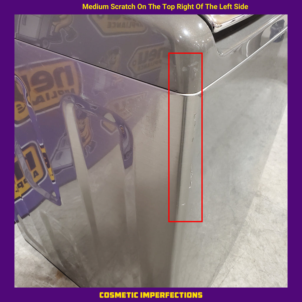 Pictures of Samsung 4.5 cu. ft. Capacity Top Load Washer with Active WaterJet in Platinum 1CR03077 - WA45T3400AP - Certified Refurbished - Neu Appliance Outlet - Discount Appliance Outlet in Austin, Tx