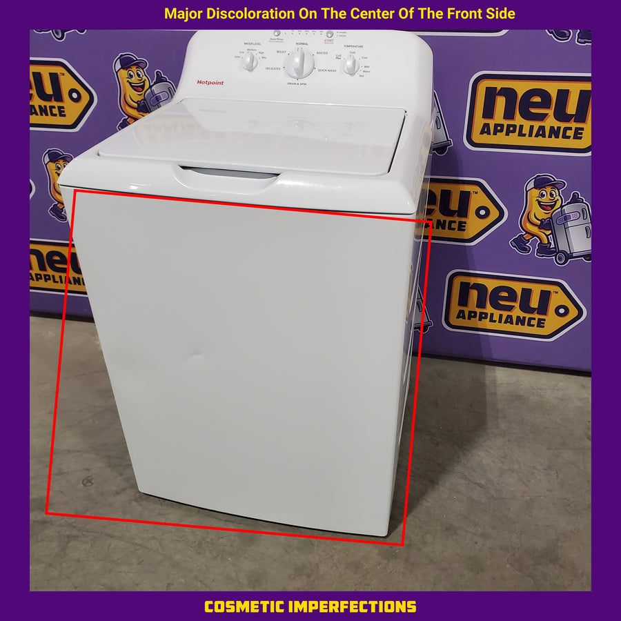 Hotpoint® 4.0 cu. ft. Capacity Washer with Cold Plus and Water Level Control 251318SD1319 - HTW265ASWWW - Scratch & Dent (Moderate)