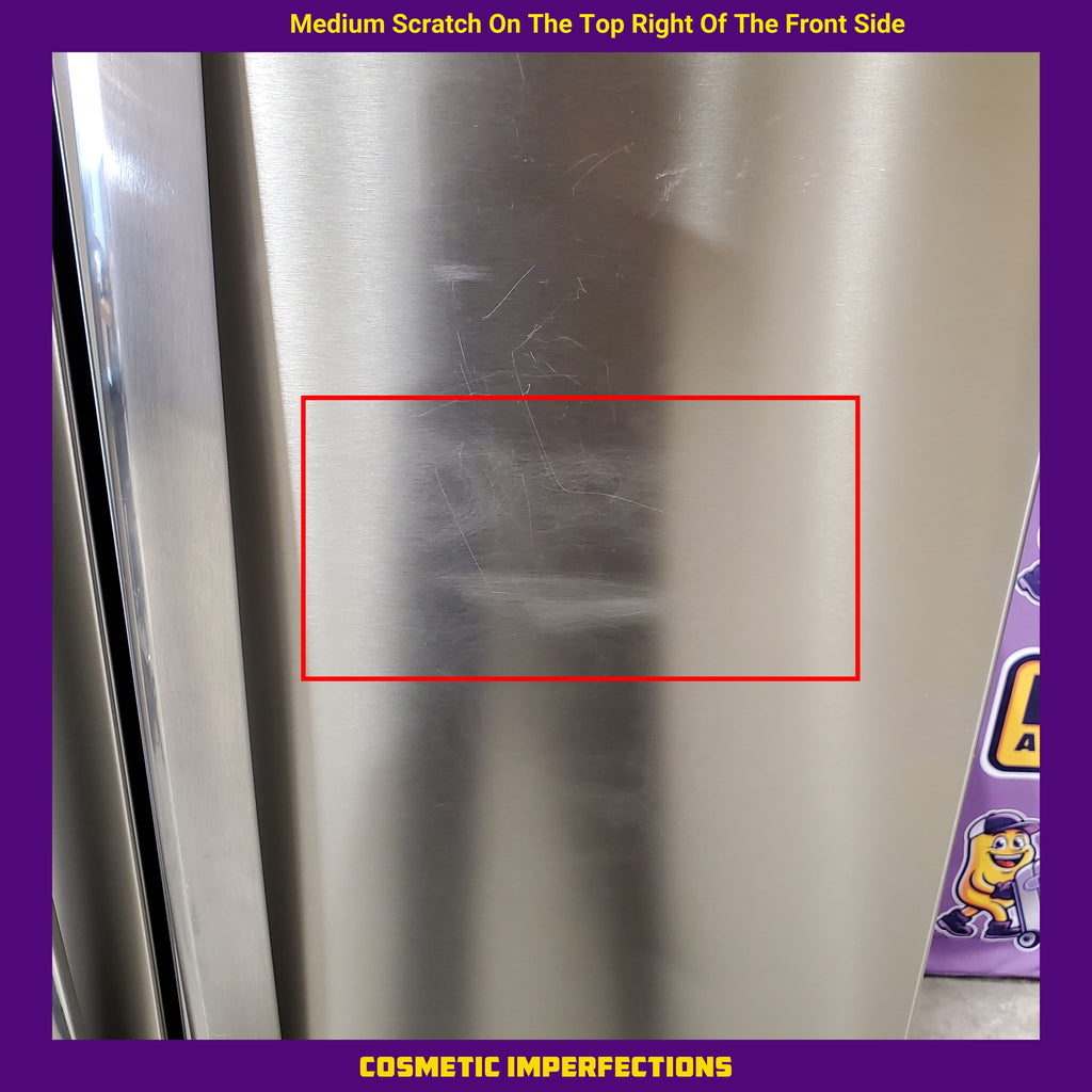 Pictures of Frigidaire Gallery 20 Cu. Ft. Standard-Depth French Door Refrigerator in Stainless Steel GRFN2023AF - Scratch & Dent (Minor) - Neu Appliance Outlet - Discount Appliance Outlet in Austin, Tx