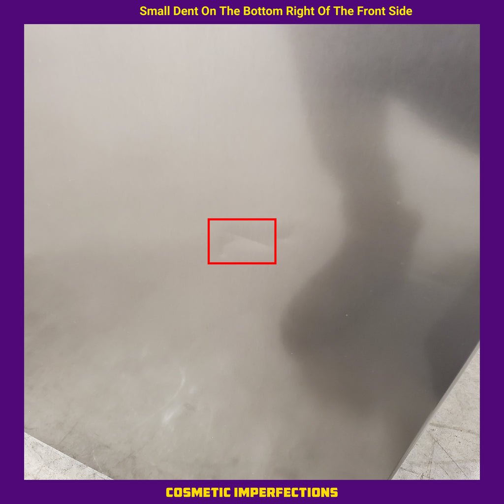 Pictures of Vissani 7.1 cu. ft. Manual Defrost Convertible Upright Freezer in Stainless Steel Look MDUFC7SS4 - Scratch & Dent (Minor) - Neu Appliance Outlet - Discount Appliance Outlet in Austin, Tx