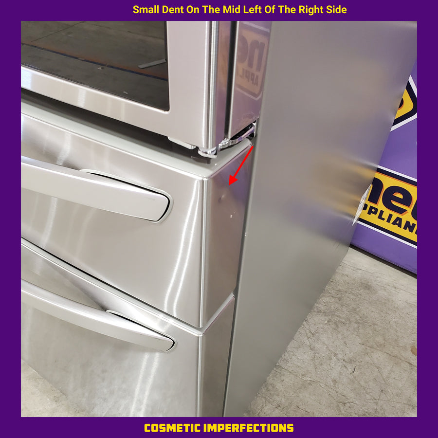LG 30 cu. ft. Smart InstaView® Door-in-Door® Refrigerator with Craft Ice™ 31135SD259 - LRMVS3006S - Scratch & Dent (Minor)