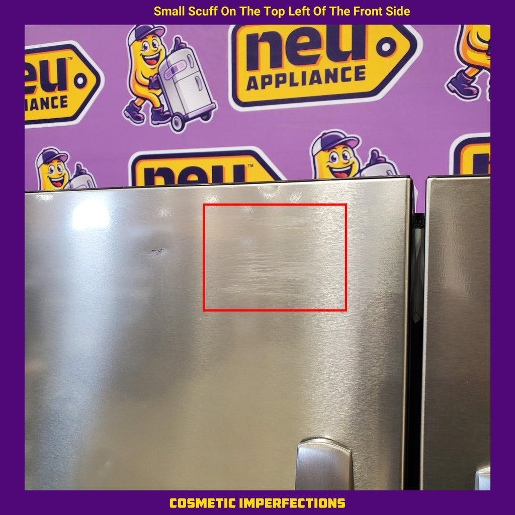 Pictures of Frigidaire 18 Cu. Ft. Counter-Depth French Door Refrigerator FRFG1723AV - Scratch & Dent (Minor) - Neu Appliance Outlet - Discount Appliance Outlet in Austin, Tx