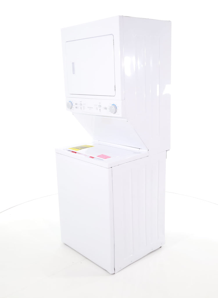 Pictures of Frigidaire Stacked Laundry Center with 3.9 cu ft Capacity Washer and 5.6 cu ft Electric Dryer with Maxfill Option- Scratch & Dent - Minor - Neu Appliance Outlet - Discount Appliance Outlet in Austin, Tx