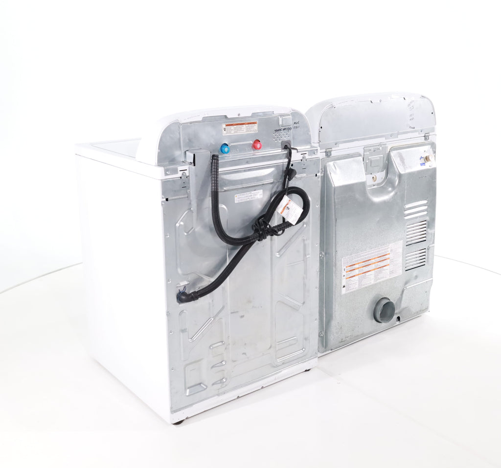 Pictures of High Efficiency Whirlpool 4.3 cu. ft. Top Load Washing Machine with Deep Water Wash and Whirlpool 7.0 cu. ft. Steam Electric Dryer With Steam Refresh Feature- Certified Refurbished - Neu Appliance Outlet - Discount Appliance Outlet in Austin, Tx