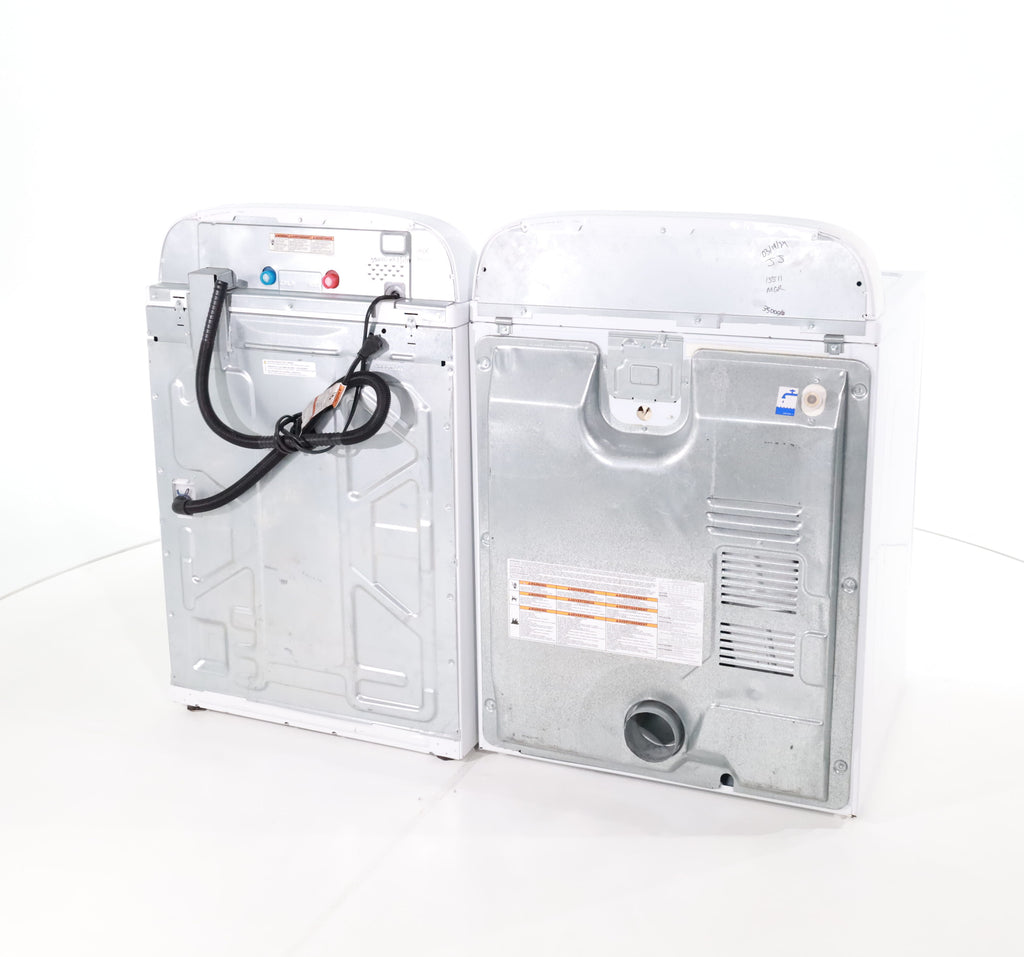 Pictures of High Efficiency Whirlpool 4.3 cu. ft. Top Load Washing Machine with Deep Water Wash and Whirlpool 7.0 cu. ft. Steam Electric Dryer With Steam Refresh Feature- Certified Refurbished - Neu Appliance Outlet - Discount Appliance Outlet in Austin, Tx