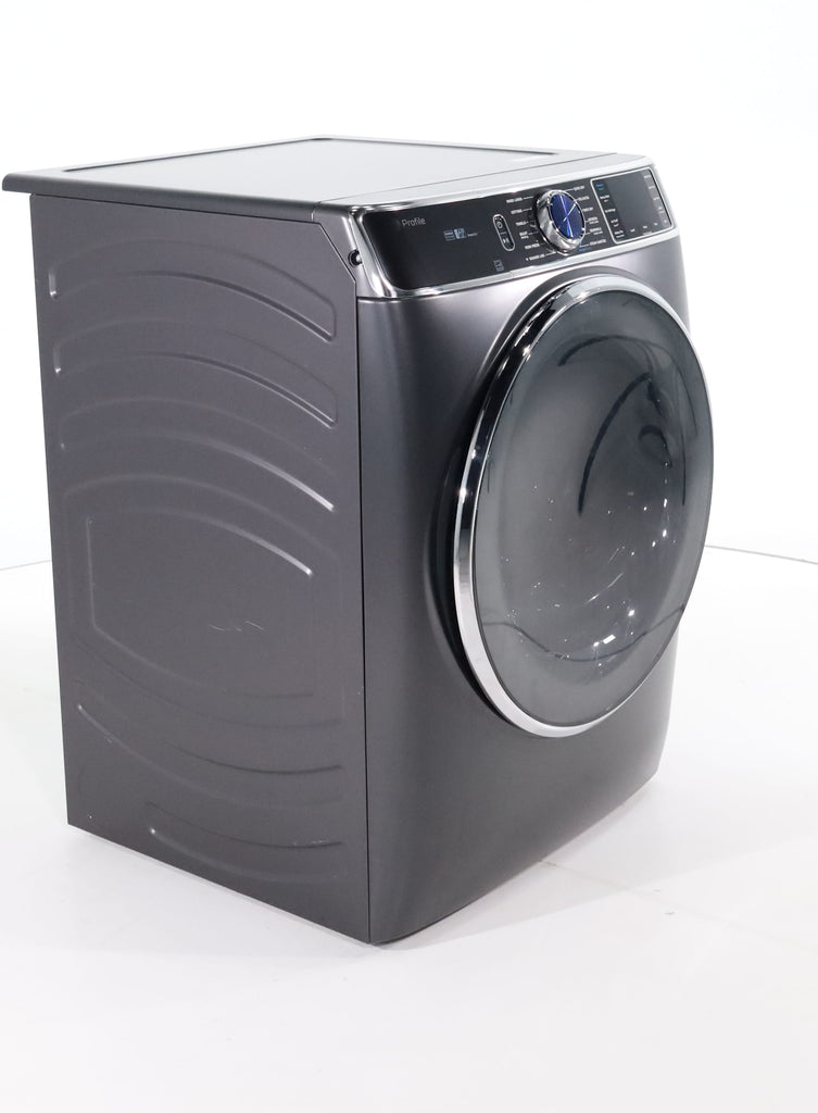 Pictures of Carbon Graphite ENERGY STAR GE 7.8 cu. ft. Front Load Gas Dryer with Power Steam- Scratch & Dent - Minor - Neu Appliance Outlet - Discount Appliance Outlet in Austin, Tx