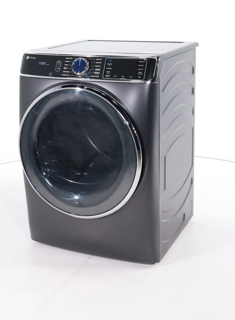 Pictures of Carbon Graphite ENERGY STAR GE 7.8 cu. ft. Front Load Gas Dryer with Power Steam- Scratch & Dent - Minor - Neu Appliance Outlet - Discount Appliance Outlet in Austin, Tx