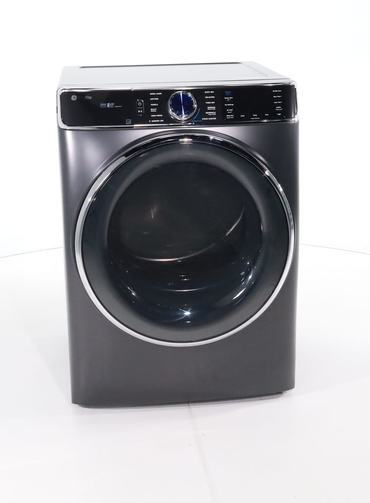 Pictures of Carbon Graphite ENERGY STAR GE 7.8 cu. ft. Front Load Gas Dryer with Power Steam- Scratch & Dent - Minor - Neu Appliance Outlet - Discount Appliance Outlet in Austin, Tx