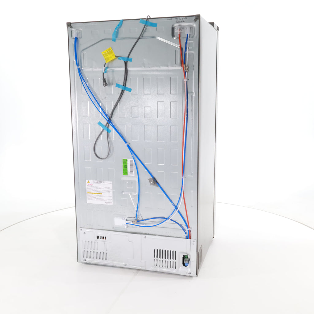 Pictures of Print Proof Stainless Steel ENERGY STAR LG 27 cu. ft. Side by Side Refrigerator with Edge-to-Edge InstaView- Scratch & Dent - Minor - Neu Appliance Outlet - Discount Appliance Outlet in Austin, Tx