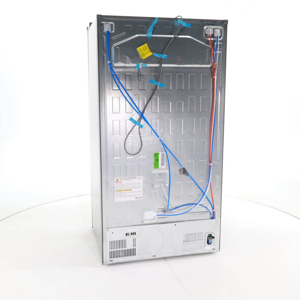 Pictures of Print Proof Stainless Steel ENERGY STAR LG 27 cu. ft. Side by Side Refrigerator with Edge-to-Edge InstaView- Scratch & Dent - Minor - Neu Appliance Outlet - Discount Appliance Outlet in Austin, Tx