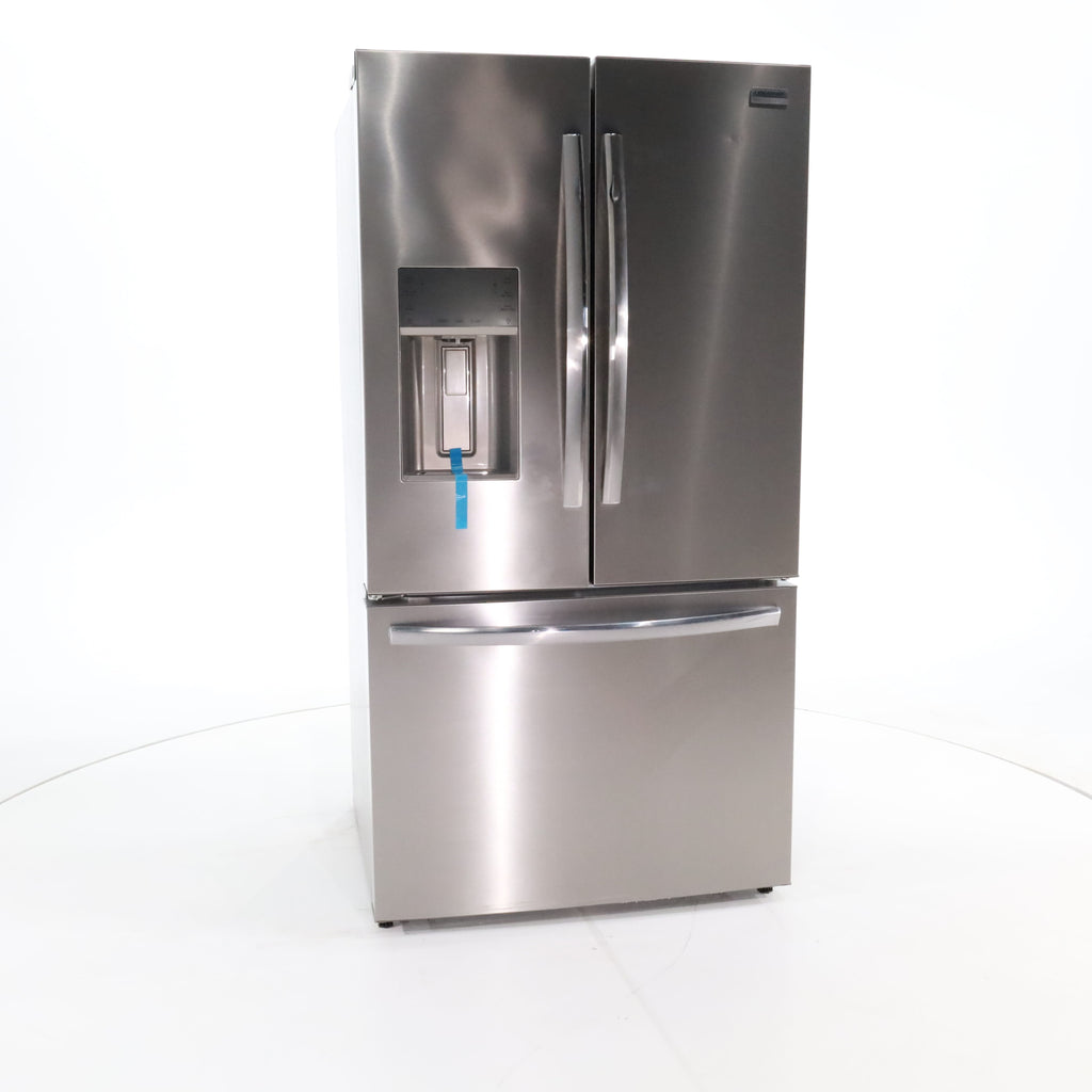 Pictures of Smudge-Proof Stainless Steel ENERGY STAR Frigidaire Gallery 27.8 cu. ft. 3 Door French Door Refrigerator with Dual Ice Maker- Scratch & Dent - Minor - Neu Appliance Outlet - Discount Appliance Outlet in Austin, Tx