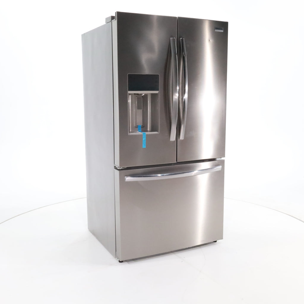 Pictures of Smudge-Proof Stainless Steel ENERGY STAR Frigidaire Gallery 27.8 cu. ft. 3 Door French Door Refrigerator with Dual Ice Maker- Scratch & Dent - Minor - Neu Appliance Outlet - Discount Appliance Outlet in Austin, Tx