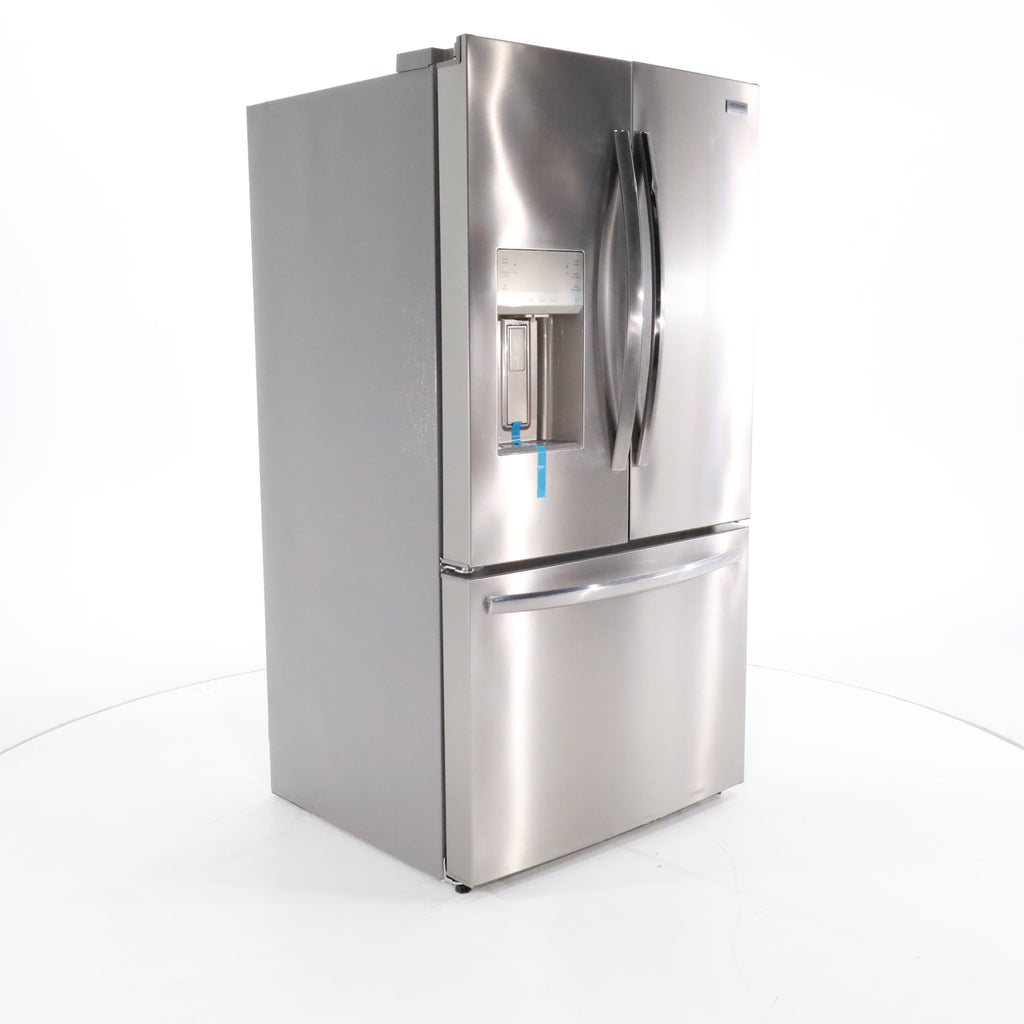 Pictures of Smudge-Proof Stainless Steel ENERGY STAR Frigidaire Gallery 27.8 cu. ft. 3 Door French Door Refrigerator with Dual Ice Maker- Scratch & Dent - Minor - Neu Appliance Outlet - Discount Appliance Outlet in Austin, Tx