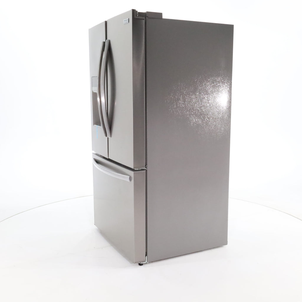 Pictures of Smudge-Proof Stainless Steel ENERGY STAR Frigidaire Gallery 27.8 cu. ft. 3 Door French Door Refrigerator with Dual Ice Maker- Scratch & Dent - Minor - Neu Appliance Outlet - Discount Appliance Outlet in Austin, Tx