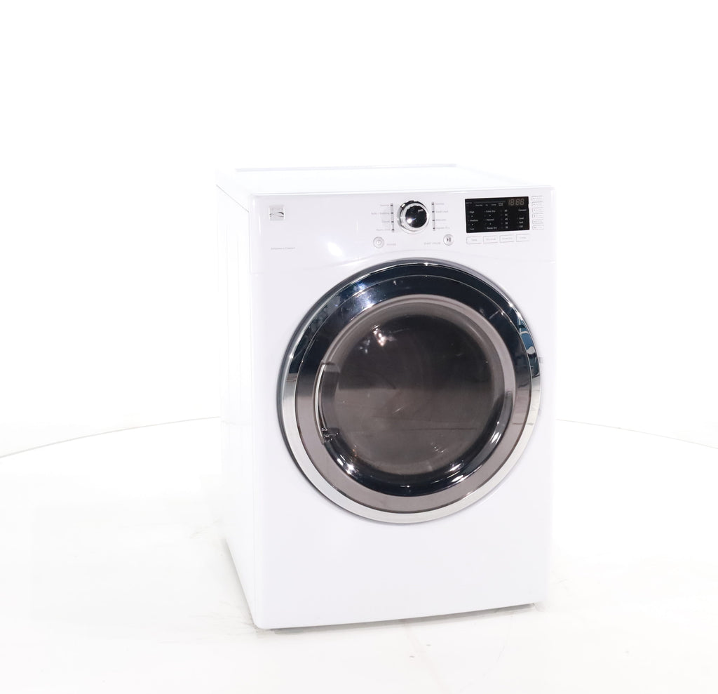 Pictures of White Kenmore Connect 7.3 cu. ft. Front Load Electric Dryer with My Cycle- Certified Refurbished - Neu Appliance Outlet - Discount Appliance Outlet in Austin, Tx