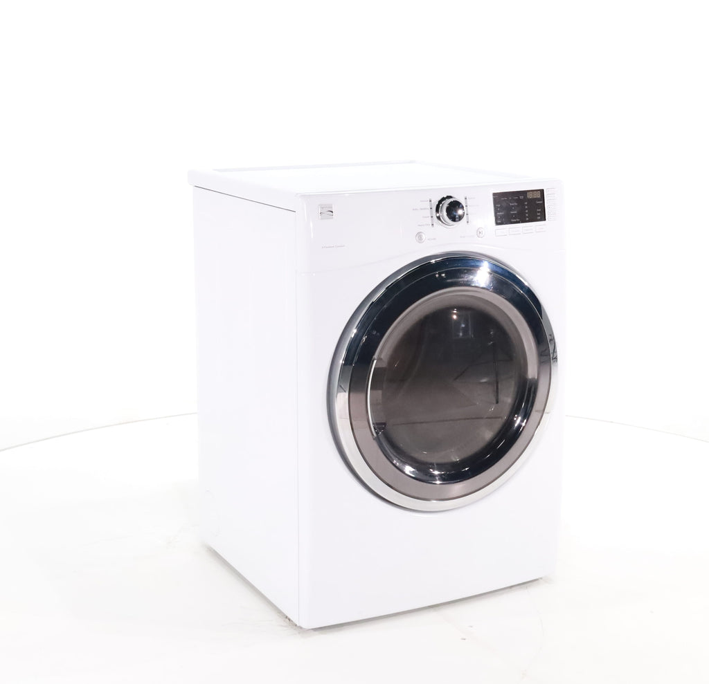 Pictures of White Kenmore Connect 7.3 cu. ft. Front Load Electric Dryer with My Cycle- Certified Refurbished - Neu Appliance Outlet - Discount Appliance Outlet in Austin, Tx