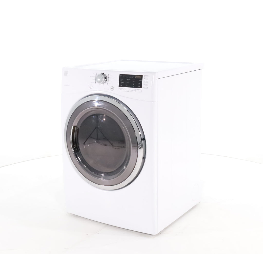 Pictures of White Kenmore Connect 7.3 cu. ft. Front Load Electric Dryer with My Cycle- Certified Refurbished - Neu Appliance Outlet - Discount Appliance Outlet in Austin, Tx