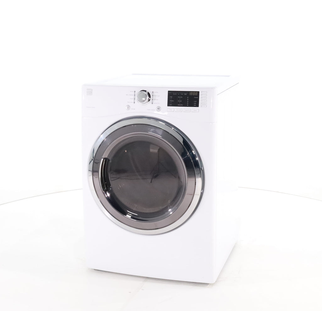 Pictures of White Kenmore Connect 7.3 cu. ft. Front Load Electric Dryer with My Cycle- Certified Refurbished - Neu Appliance Outlet - Discount Appliance Outlet in Austin, Tx