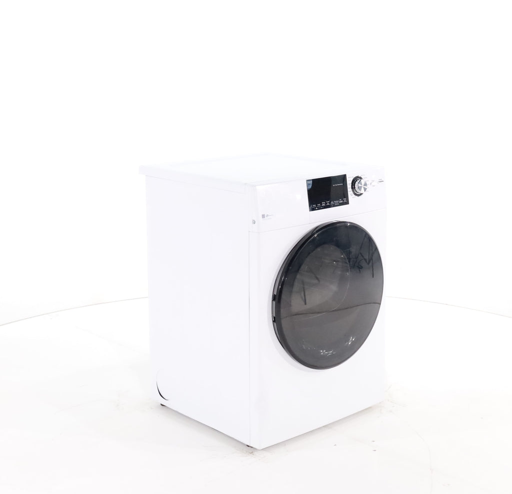Pictures of 24 in. GE Compact Frontload Vented WiFi Capable ENERGY STAR 4.3 cu. ft. Electric Dryer with Stainless Steel Basket- Scratch & Dent - Minor - Neu Appliance Outlet - Discount Appliance Outlet in Austin, Tx