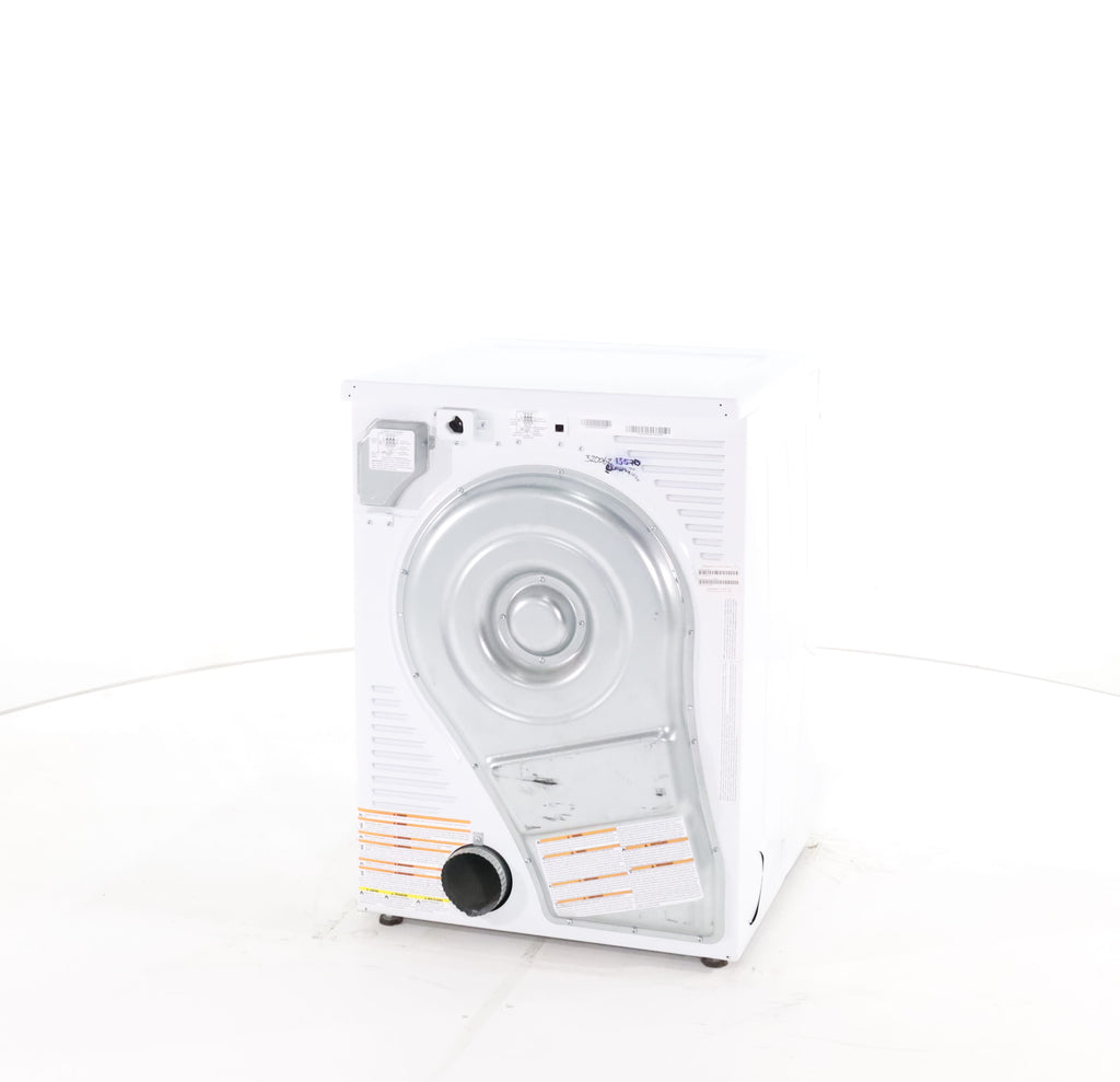 Pictures of 24 in. GE Compact Frontload Vented WiFi Capable ENERGY STAR 4.3 cu. ft. Electric Dryer with Stainless Steel Basket- Scratch & Dent - Minor - Neu Appliance Outlet - Discount Appliance Outlet in Austin, Tx