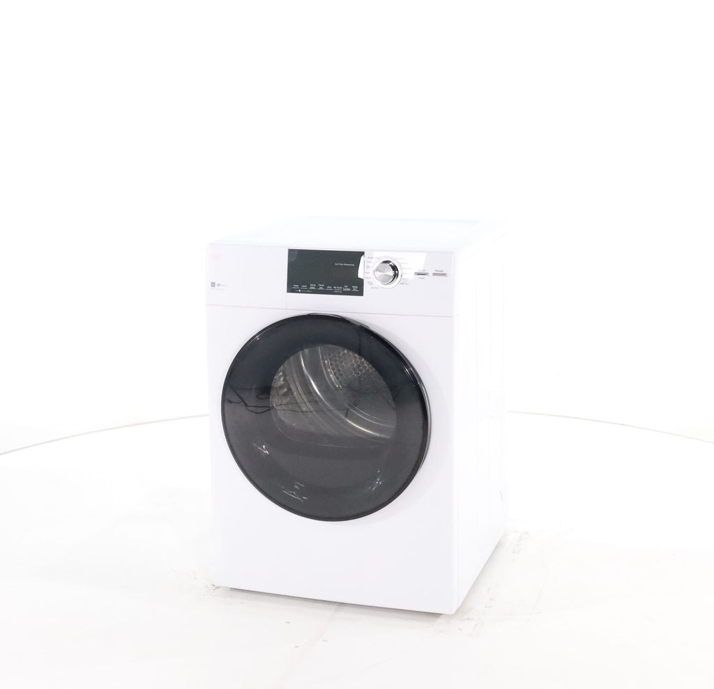 Pictures of 24 in. GE Compact Frontload Vented WiFi Capable ENERGY STAR 4.3 cu. ft. Electric Dryer with Stainless Steel Basket- Scratch & Dent - Minor - Neu Appliance Outlet - Discount Appliance Outlet in Austin, Tx
