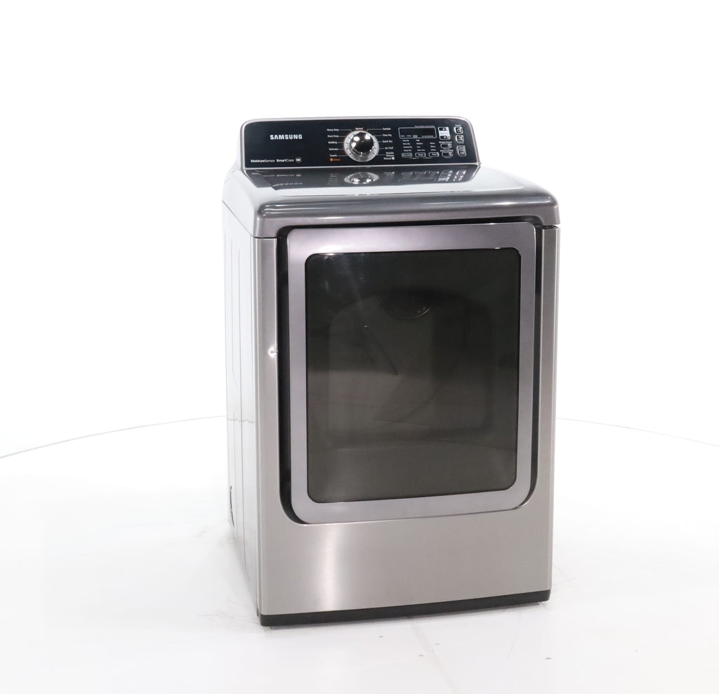 Pictures of Platinum Samsung 7.3 cu. ft. Gas Dryer with Smart Care- Certified Refurbished - Neu Appliance Outlet - Discount Appliance Outlet in Austin, Tx