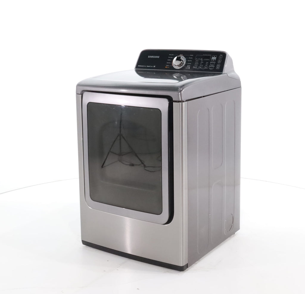 Pictures of Platinum Samsung 7.3 cu. ft. Gas Dryer with Smart Care- Certified Refurbished - Neu Appliance Outlet - Discount Appliance Outlet in Austin, Tx