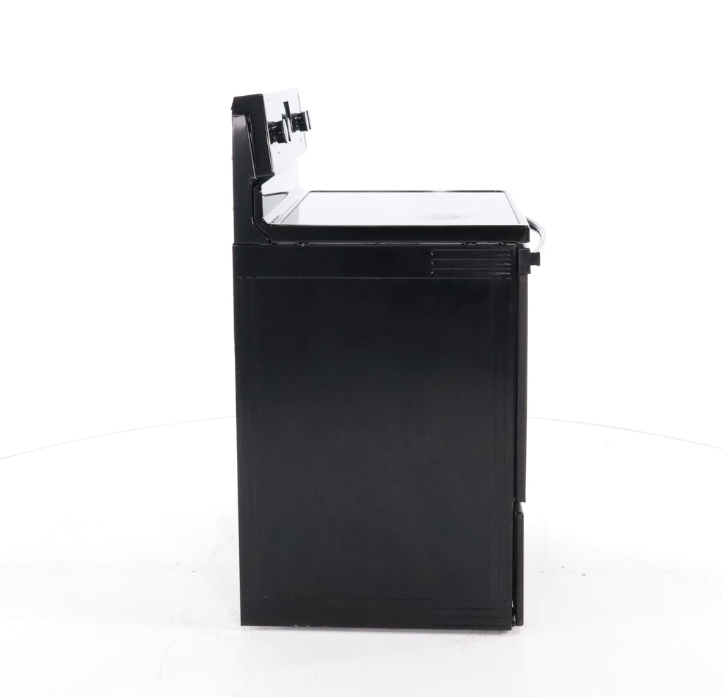 Pictures of Black Whirlpool 4.8 cu. ft. 4 Heating Element Freestanding Electric Range with Custom Broil- Certified Refurbished - Neu Appliance Outlet - Discount Appliance Outlet in Austin, Tx