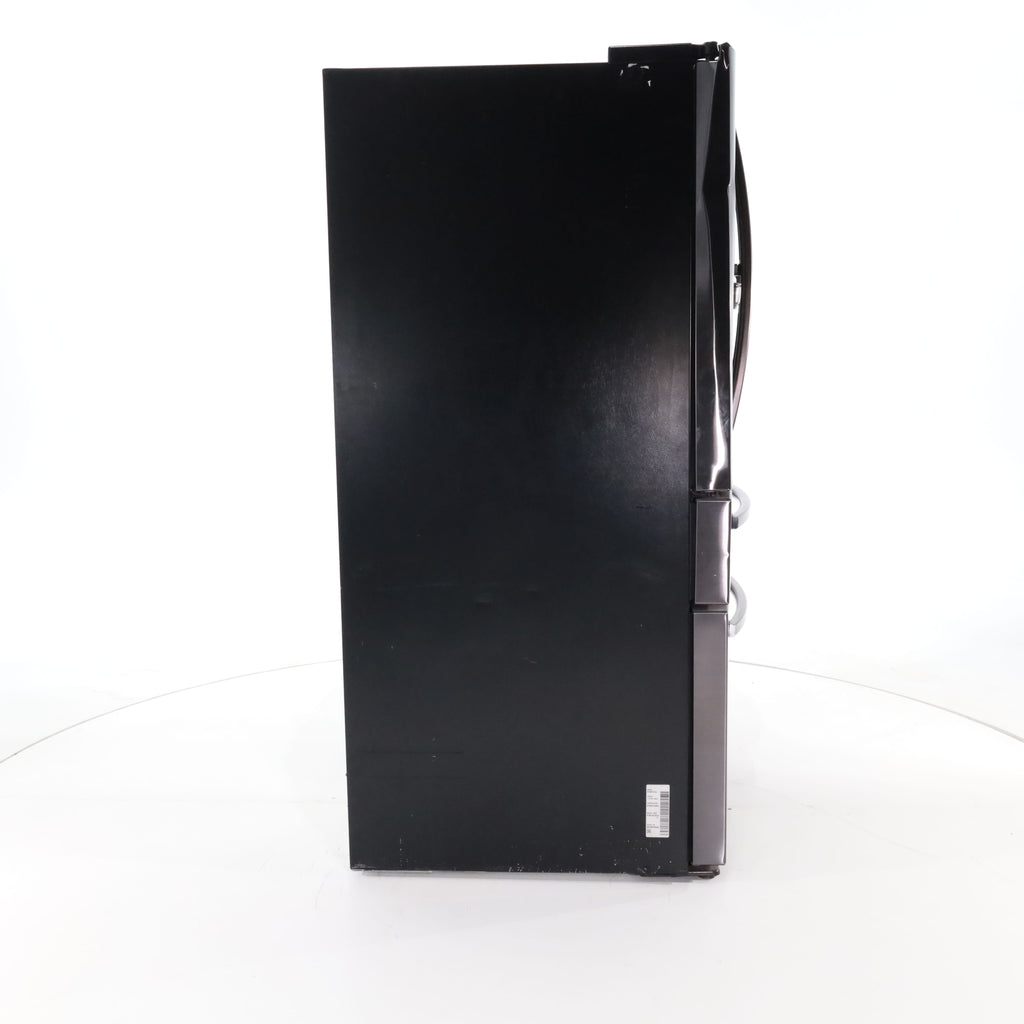 Pictures of Fingerprint-Resistant Black Stainless Steel ENERGY STAR Samsung 27.8 cu. ft. 4 Door French Door Refrigerator with Door-in-Door - Scratch & Dent - Major - Neu Appliance Outlet - Discount Appliance Outlet in Austin, Tx
