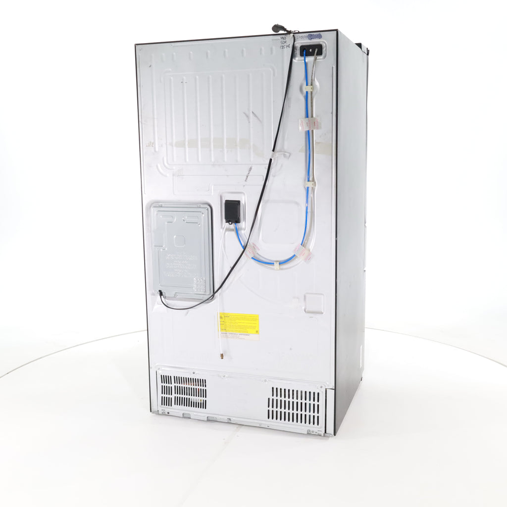 Pictures of Fingerprint-Resistant Black Stainless Steel ENERGY STAR Samsung 27.8 cu. ft. 4 Door French Door Refrigerator with Door-in-Door - Scratch & Dent - Major - Neu Appliance Outlet - Discount Appliance Outlet in Austin, Tx